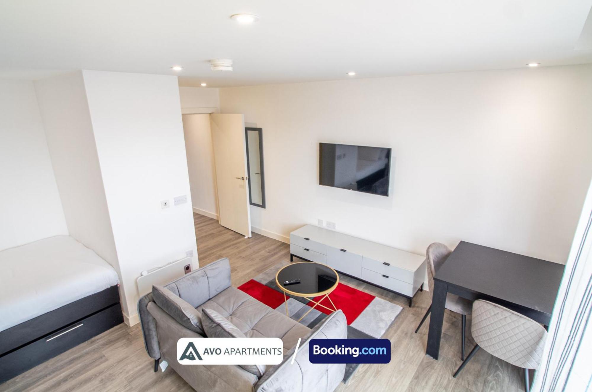 City Center Studio Apartments By Avo Apartments Sheffield Exteriör bild