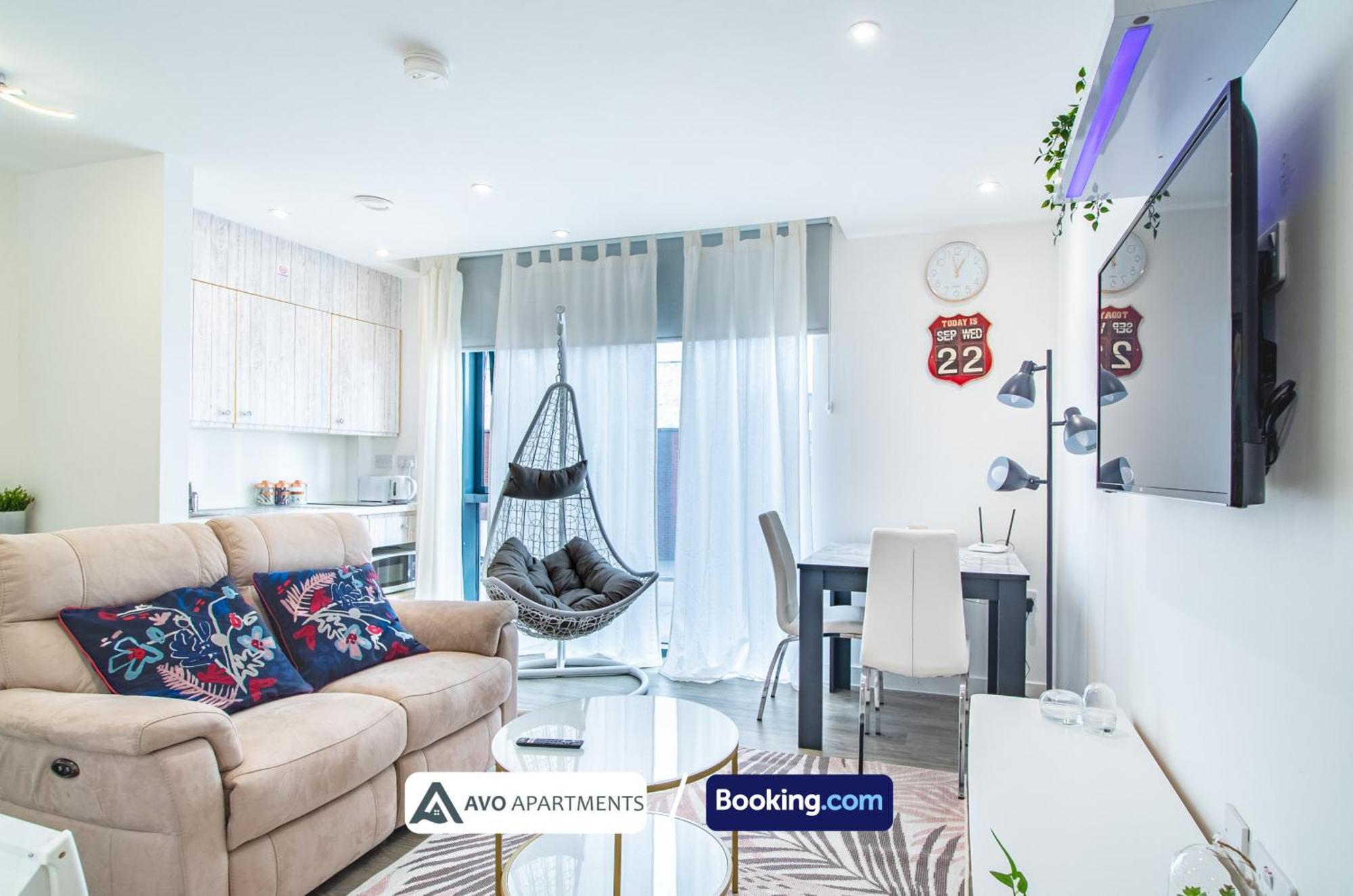 City Center Studio Apartments By Avo Apartments Sheffield Exteriör bild