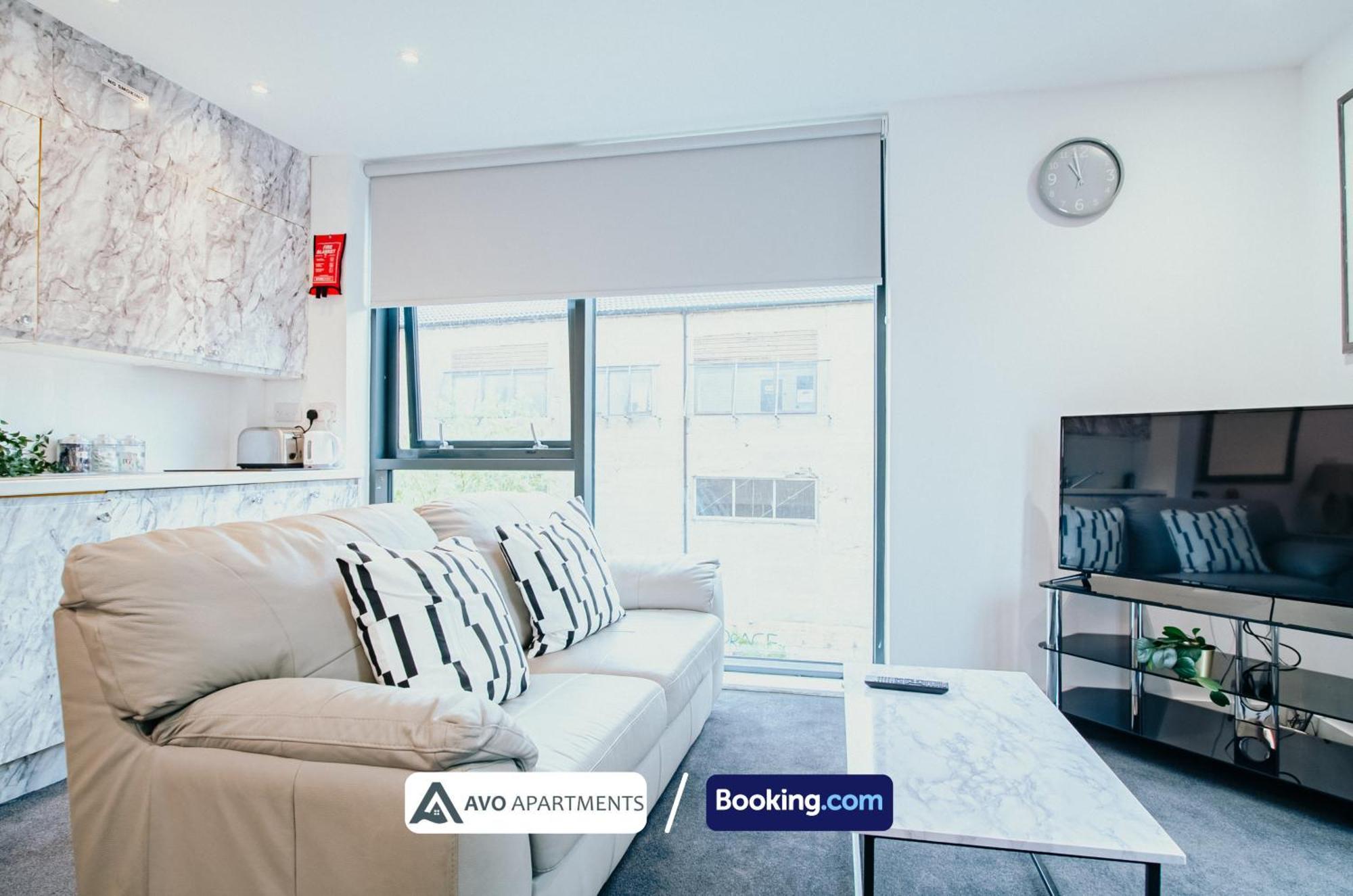 City Center Studio Apartments By Avo Apartments Sheffield Exteriör bild