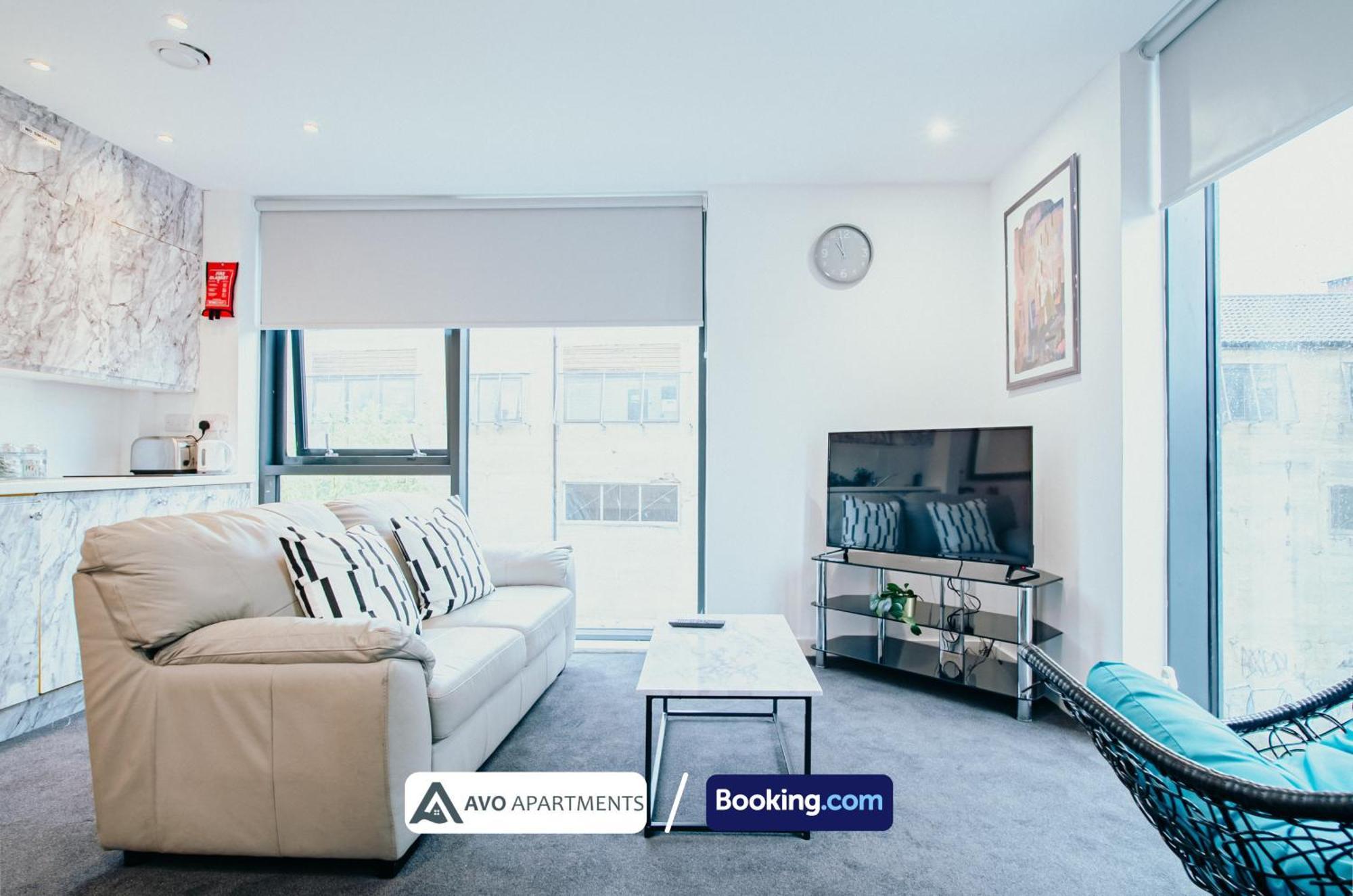 City Center Studio Apartments By Avo Apartments Sheffield Exteriör bild