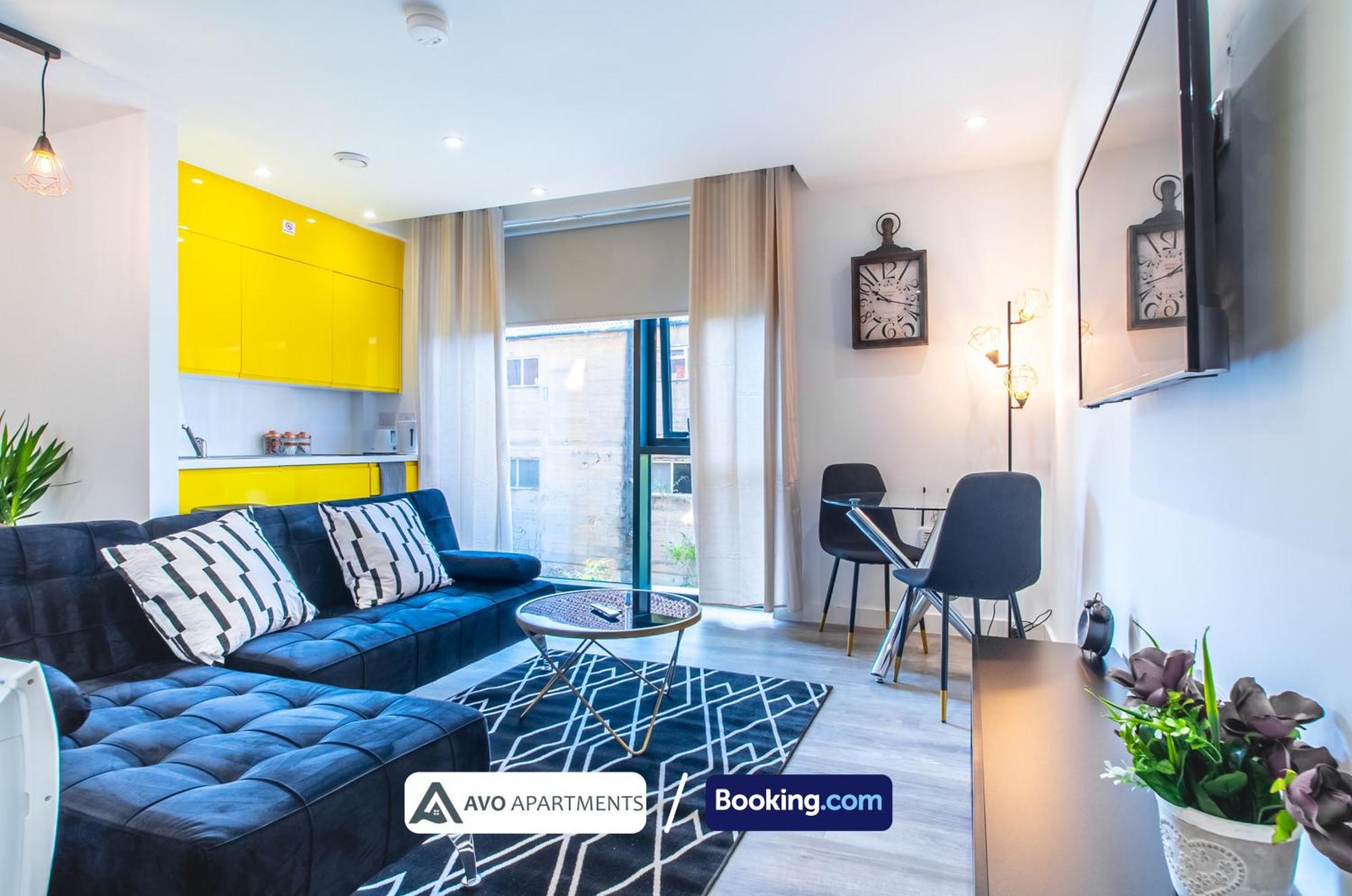 City Center Studio Apartments By Avo Apartments Sheffield Exteriör bild