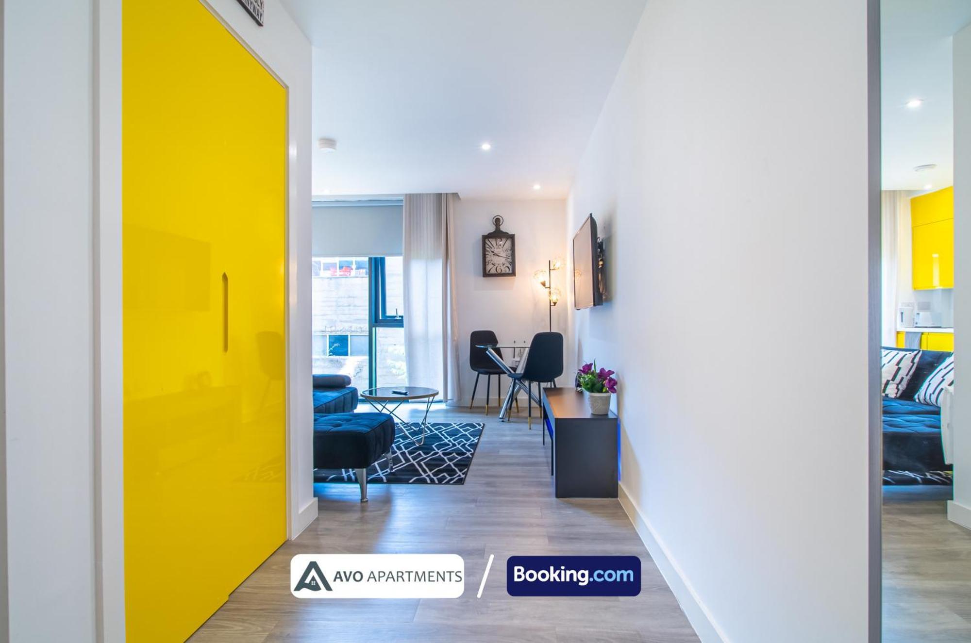 City Center Studio Apartments By Avo Apartments Sheffield Exteriör bild