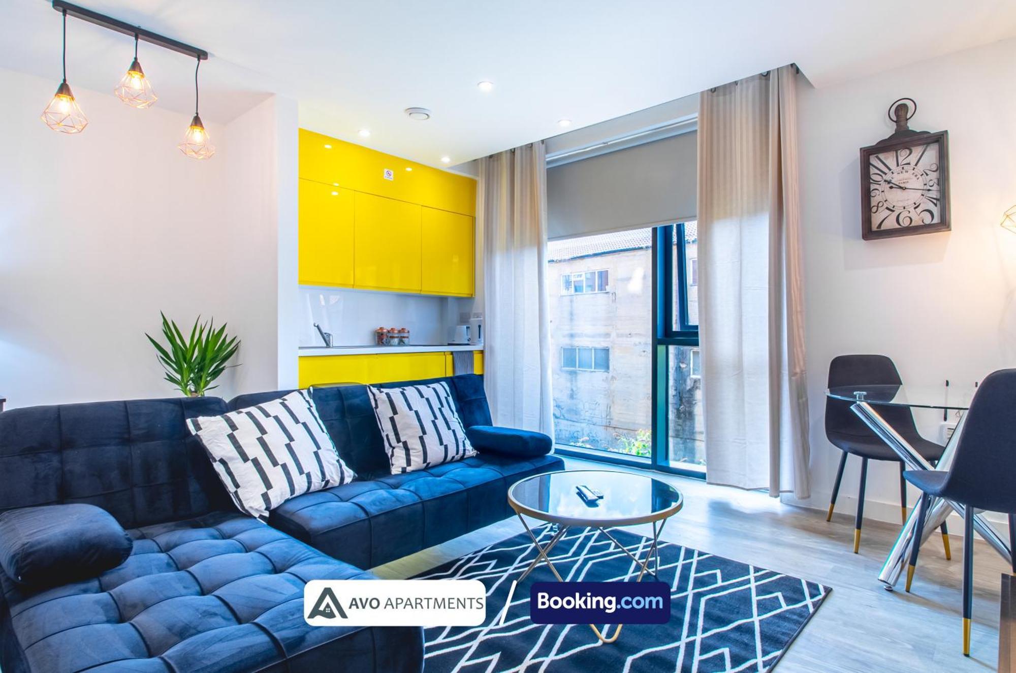 City Center Studio Apartments By Avo Apartments Sheffield Exteriör bild
