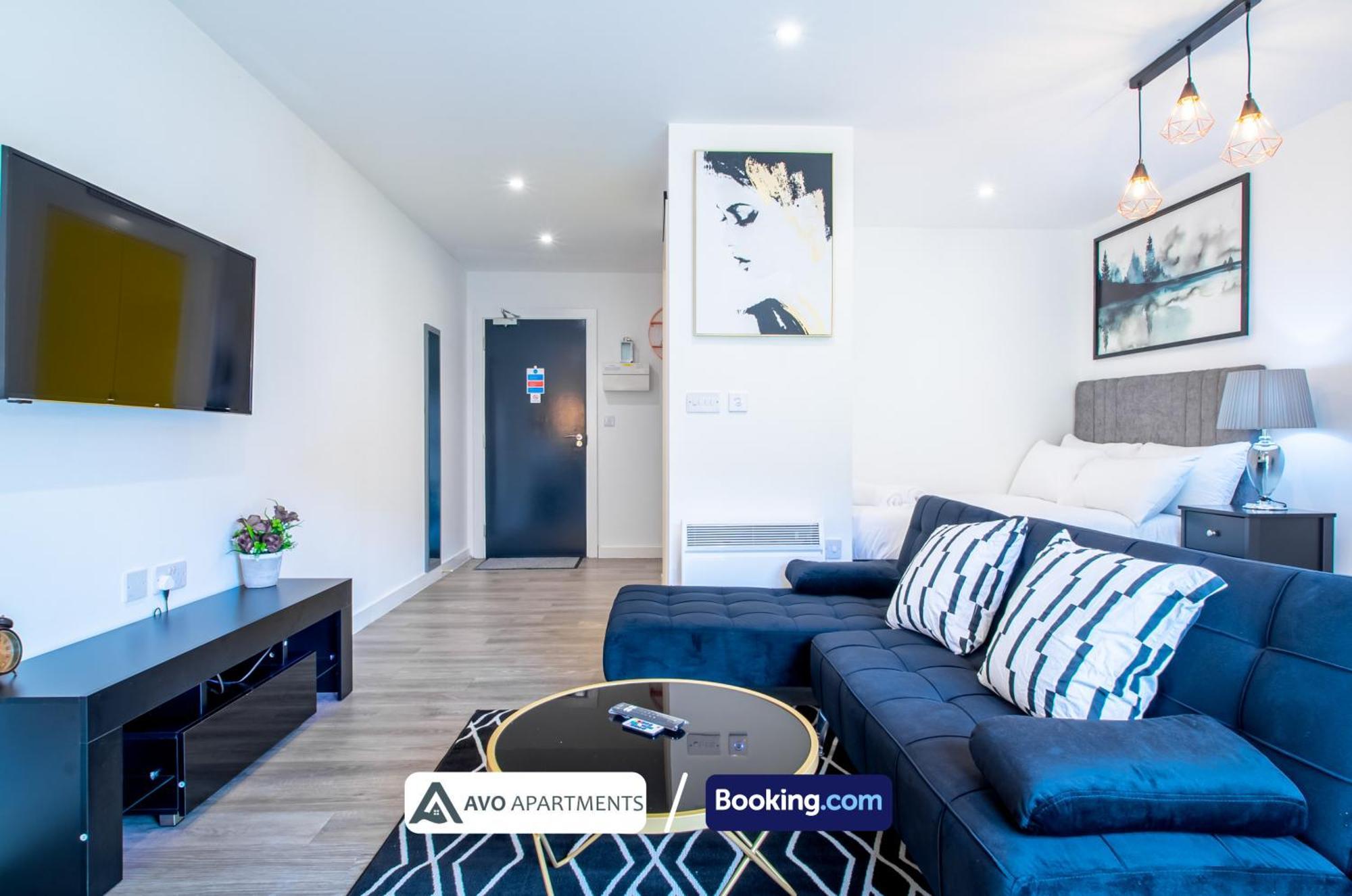 City Center Studio Apartments By Avo Apartments Sheffield Exteriör bild