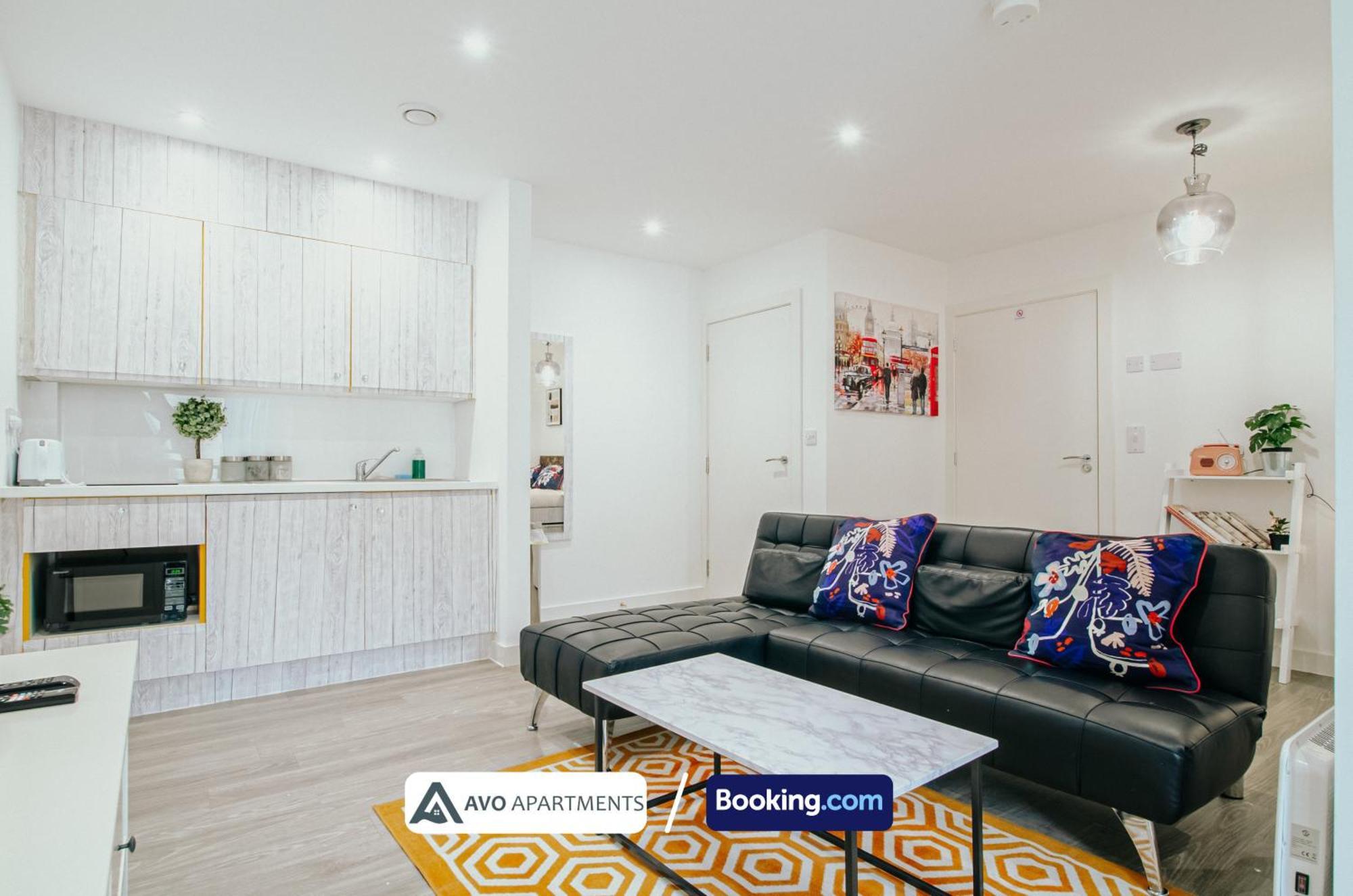 City Center Studio Apartments By Avo Apartments Sheffield Exteriör bild
